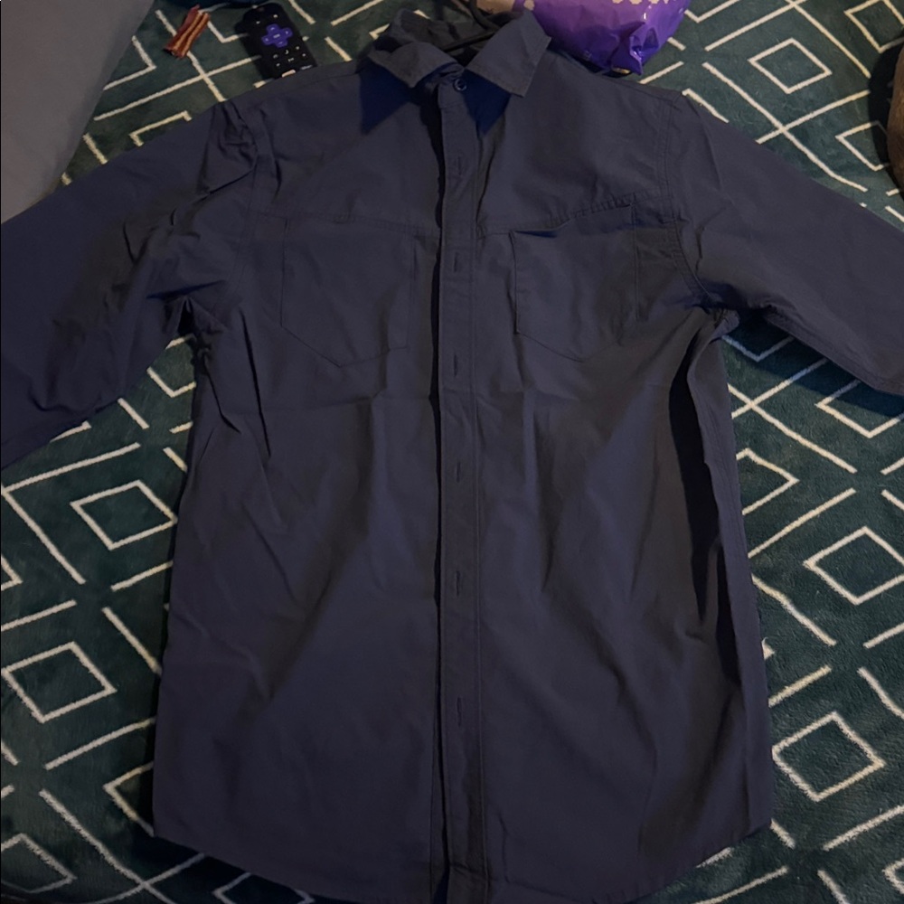 Scott James Navy Long Sleeve Shirt